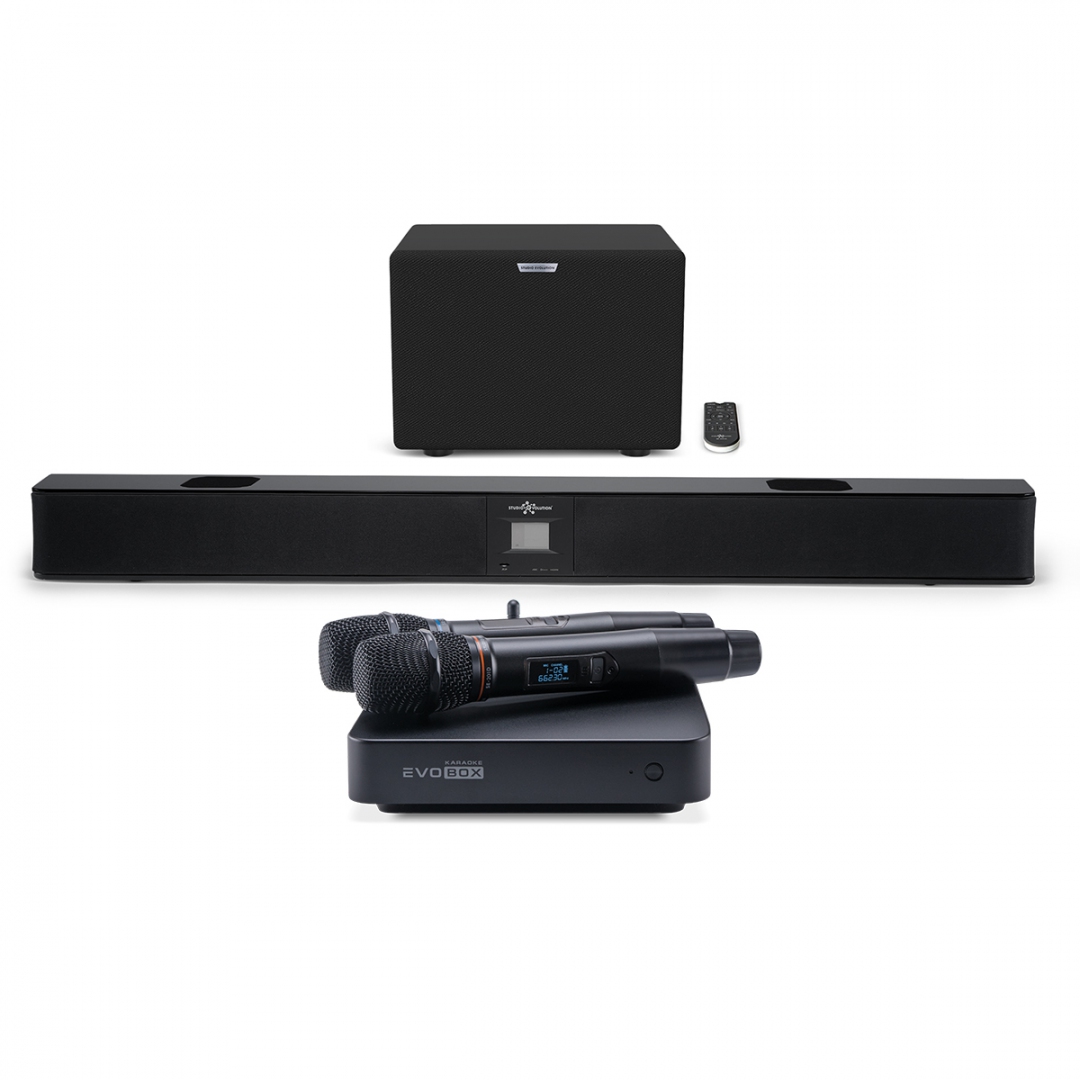 караоке-комплект EVOBOX Plus + EvoSound Bar (саундбар с караоке) в Зеленогорске