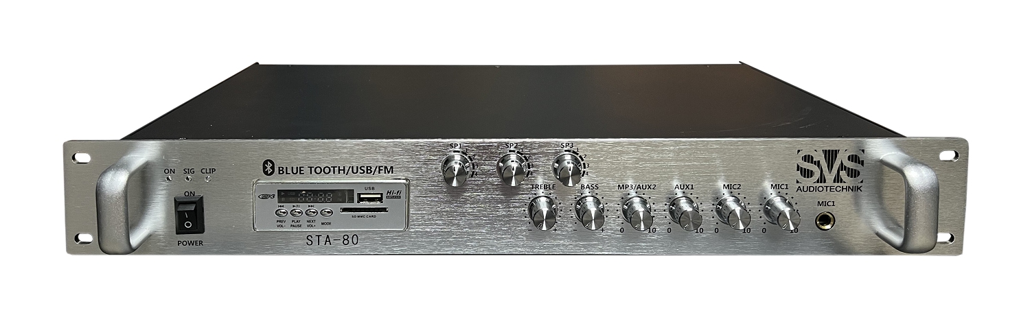 SVS Audiotechnik STA-80 Микшер-усилитель для систем Public Address в Зеленогорске