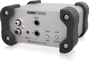 Klark Teknik DI 22P пассивный стерео директ-бокс в Зеленогорске